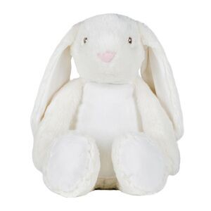 Mumbles Zippie Bunny Teddy Bear / Cream